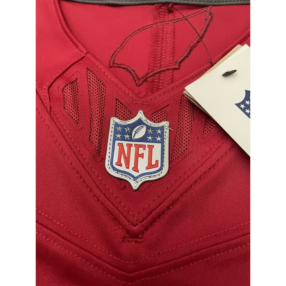 NEW Arizona Cardinals BJ Ojulari Nike Jersey‎ Medium #18 Red Stitched On Field - Picture 13 of 14